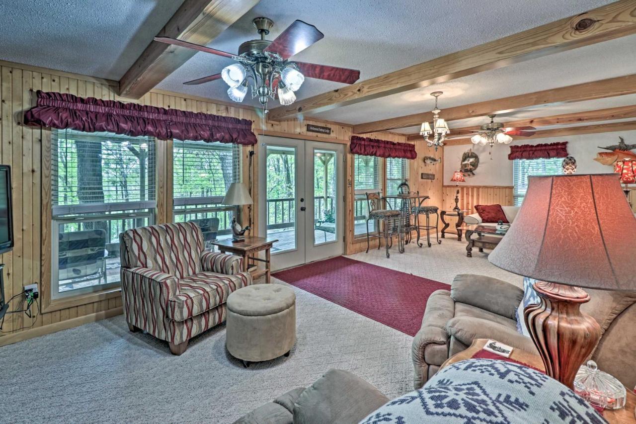 Secluded Edgemont Getaway With Huge Outdoor Deck! Villa Fairfield Bay Exteriör bild